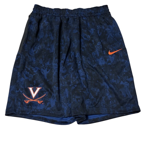 Virginia Cavaliers Nike Dri-Fit Basketball Shorts Men’s 2XL Blue Athletic NCAA - Picture 1 of 7